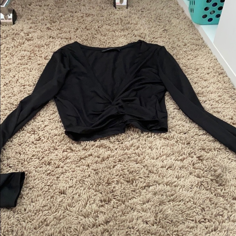 Black long sleeve shirt from shein